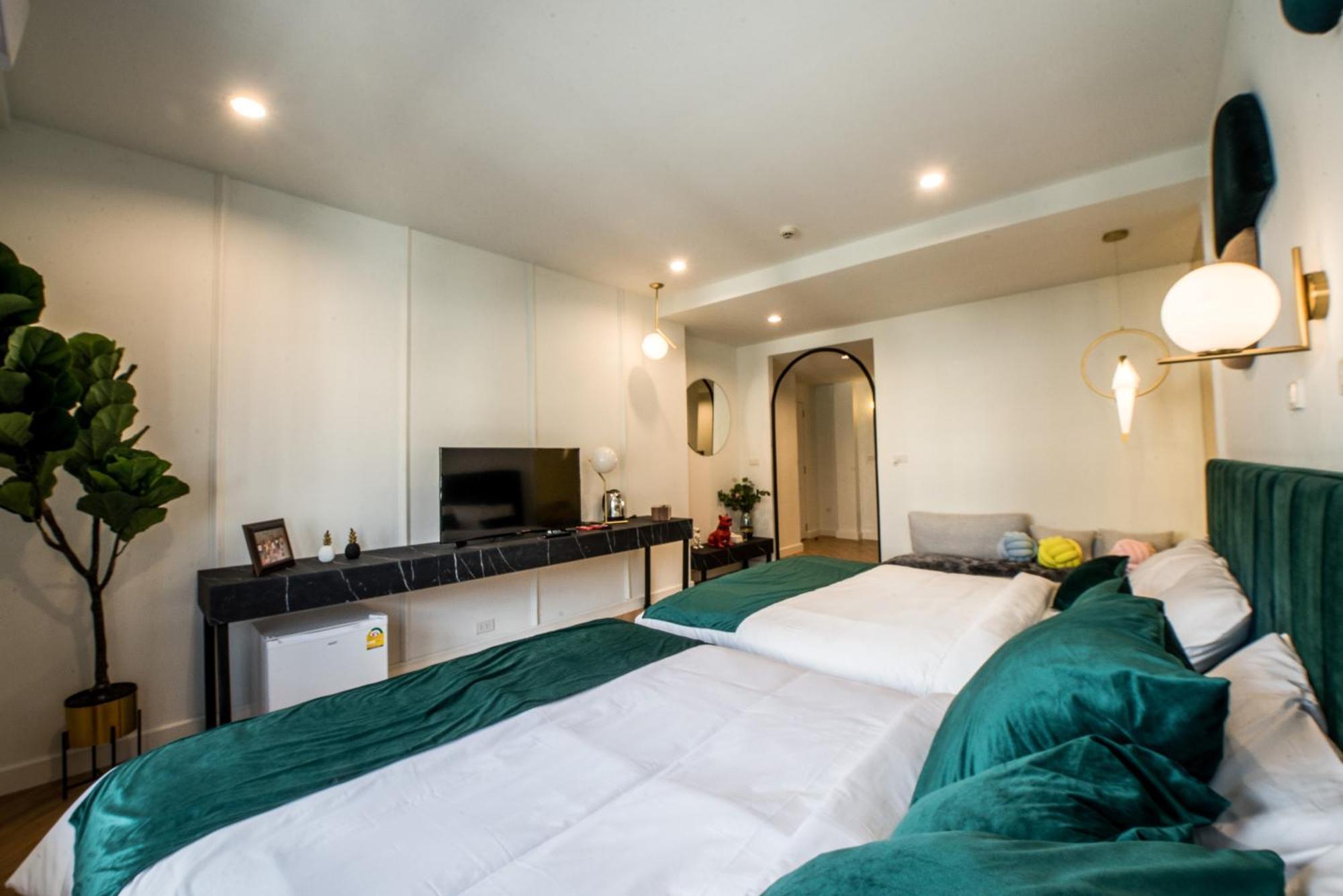Theme Boutique Hotel Bangkok Makkasan Zimmer foto